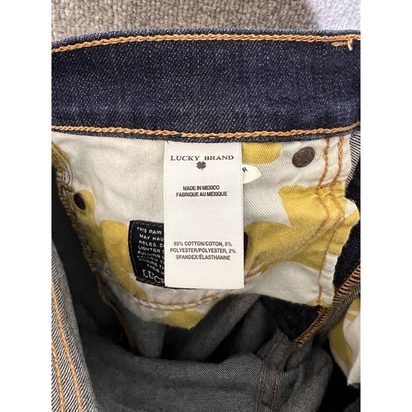 Lucky Brand Sofia‎ Boot Cut Jeans Womens Size 12 Stretch Blue 5 Pocket - Picture 5 of 11